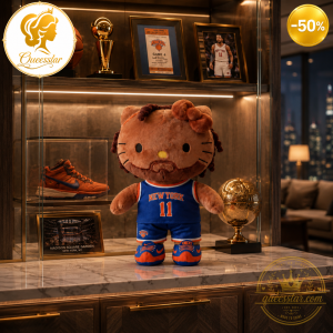 New York Knicks Jalen Brunson Hello Kitty Basketball Plush Toy 3 New York Knicks Jalen Brunson Hello Kitty Basketball Plush Toy