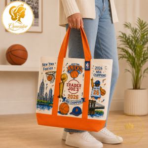 New York Knicks 2026 NBA Champions Limited Edition Commemorative Tote Bag