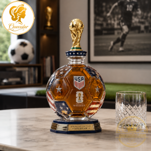 USA National Soccer Team World Cup 2026 Limited Edition Whiskey Decanter