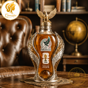 Mexico National Soccer Team World Cup 2026 Eagle Trophy Limited Edition Whiskey Decanter
