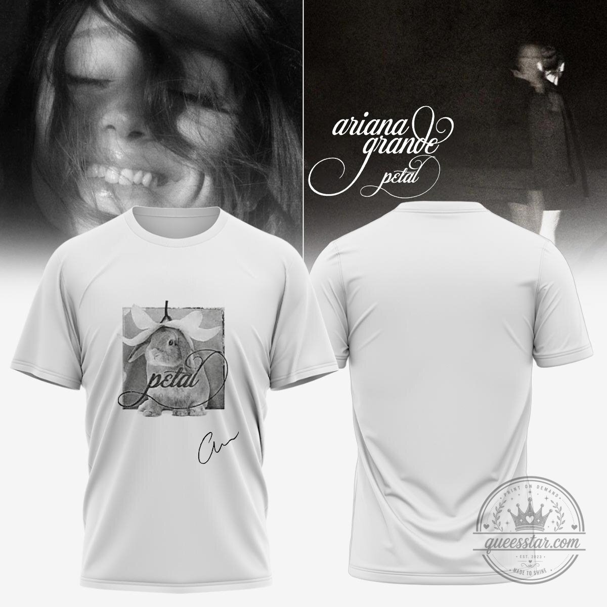 Ariana Grande Petal Album Cover Art T-Shirt