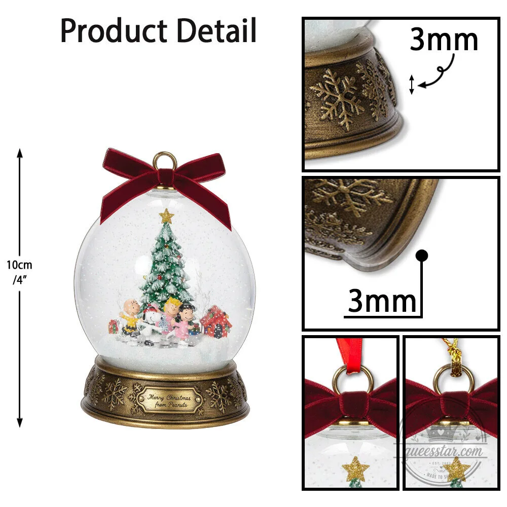 Peanuts Snoopy and Friends Skate Pond Musical Christmas Tree Ornament 9 Peanuts Snoopy and Friends Skate Pond Musical Christmas Tree Ornament