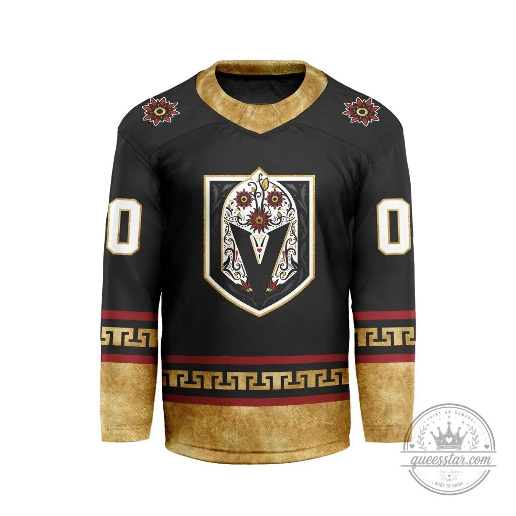 Vegas Golden Knights Personalized Hispanic Heritage Day Hockey Jersey