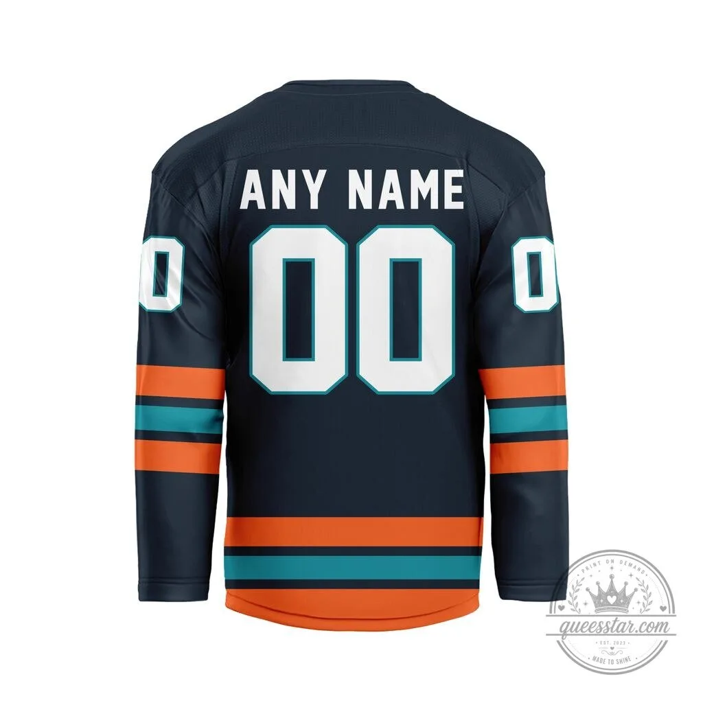 New York Islanders Lighthouse Alternate NHL Ice Hockey Jersey 3 New York Islanders Lighthouse Alternate NHL Ice Hockey Jersey