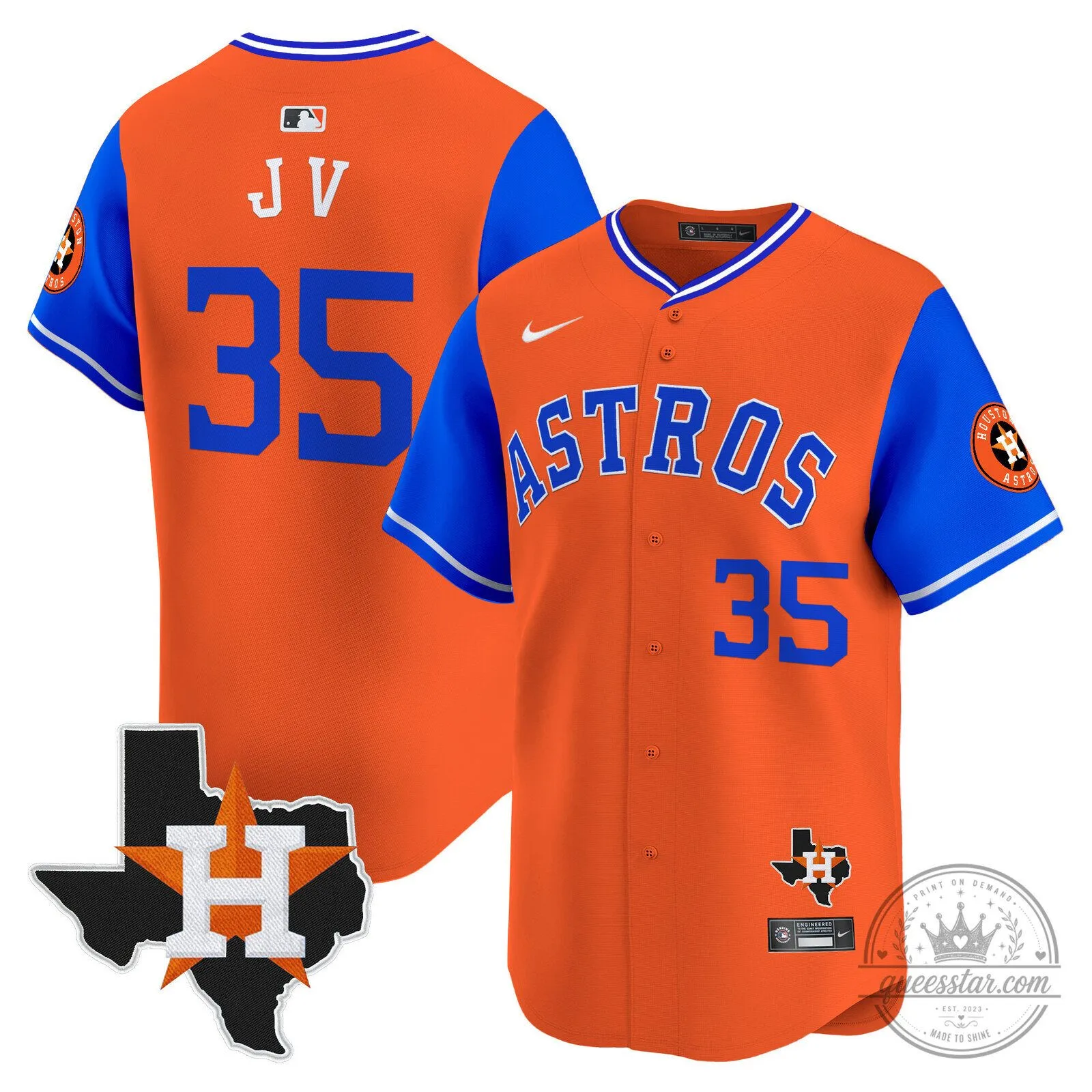 Houston Astros Yordan Alvarez Orange Black Baseball Jersey 33 Houston Astros Yordan Alvarez Orange Black Baseball Jersey