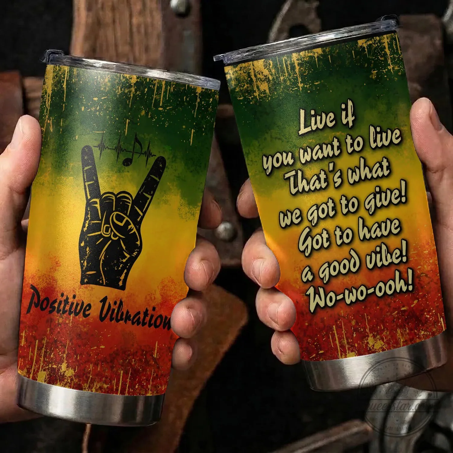 Bob Marley Positive Vibration Lyrics Reggae Music Tumbler 7 Bob Marley Positive Vibration Lyrics Reggae Music Tumbler