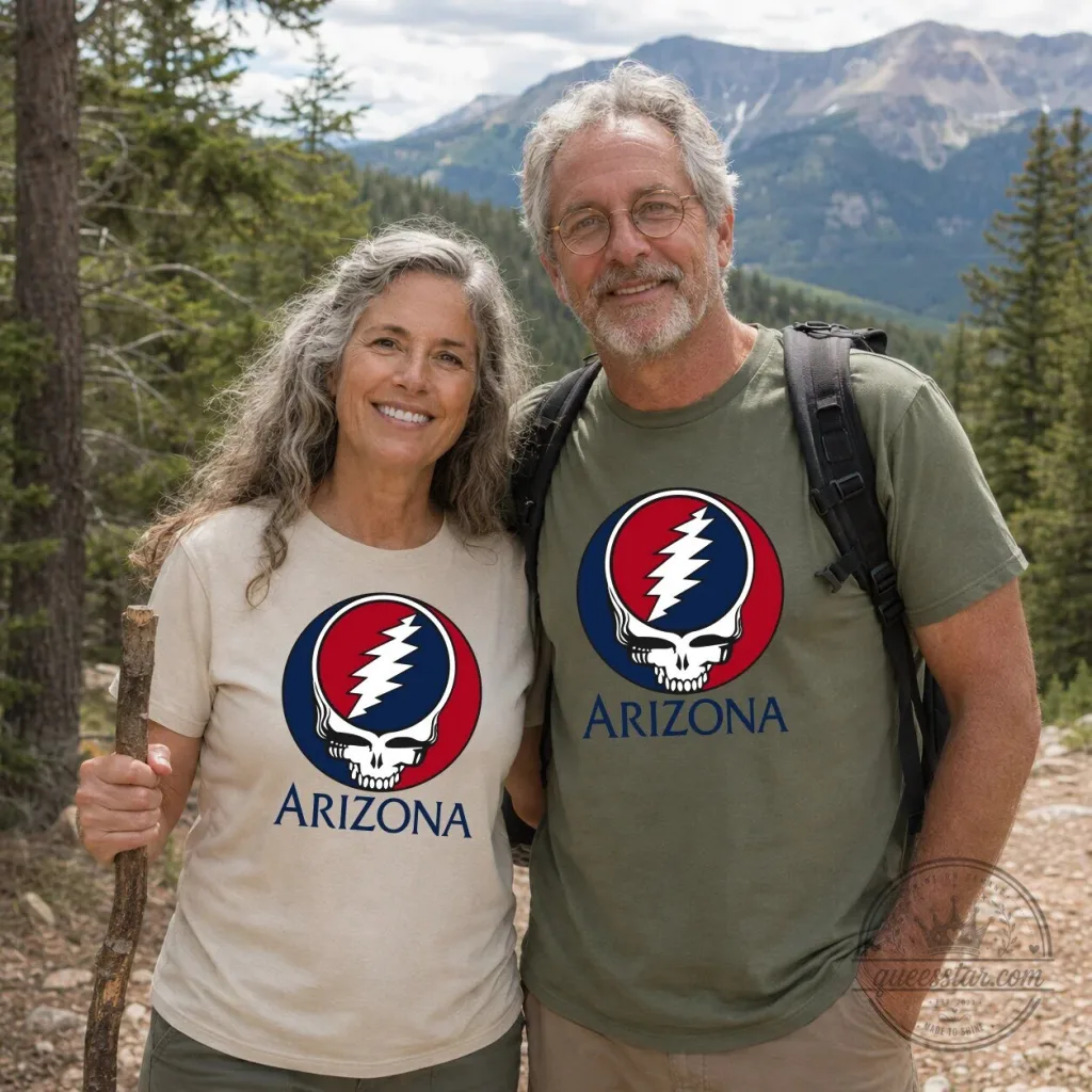 Grateful Dead Steal Your Face Arizona College T-Shirt Grateful Dead Steal Your Face Arizona College T-Shirt