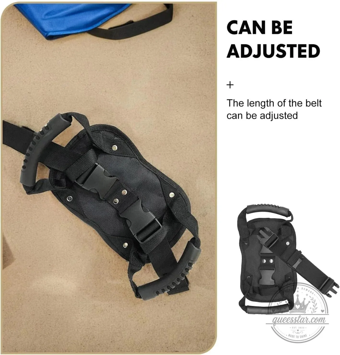 Motorcycle Passenger Safety Belt with Grab Handles Adjustable Rear Seat Grip Strap 13 Motorcycle Passenger Safety Belt with Grab Handles Adjustable Rear Seat Grip Strap