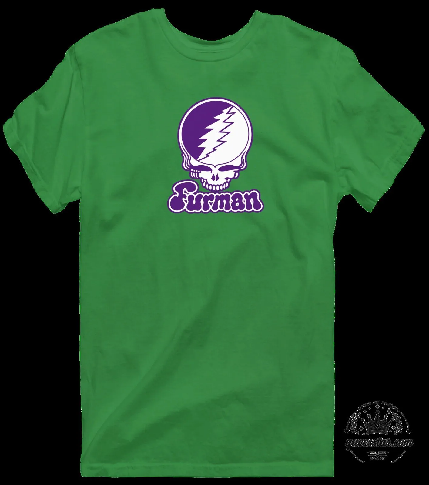 Furman University Stealie Skull Grateful Dead Inspired Purple Blue T-Shirt 14 Furman University Stealie Skull Grateful Dead Inspired Purple Blue T-Shirt