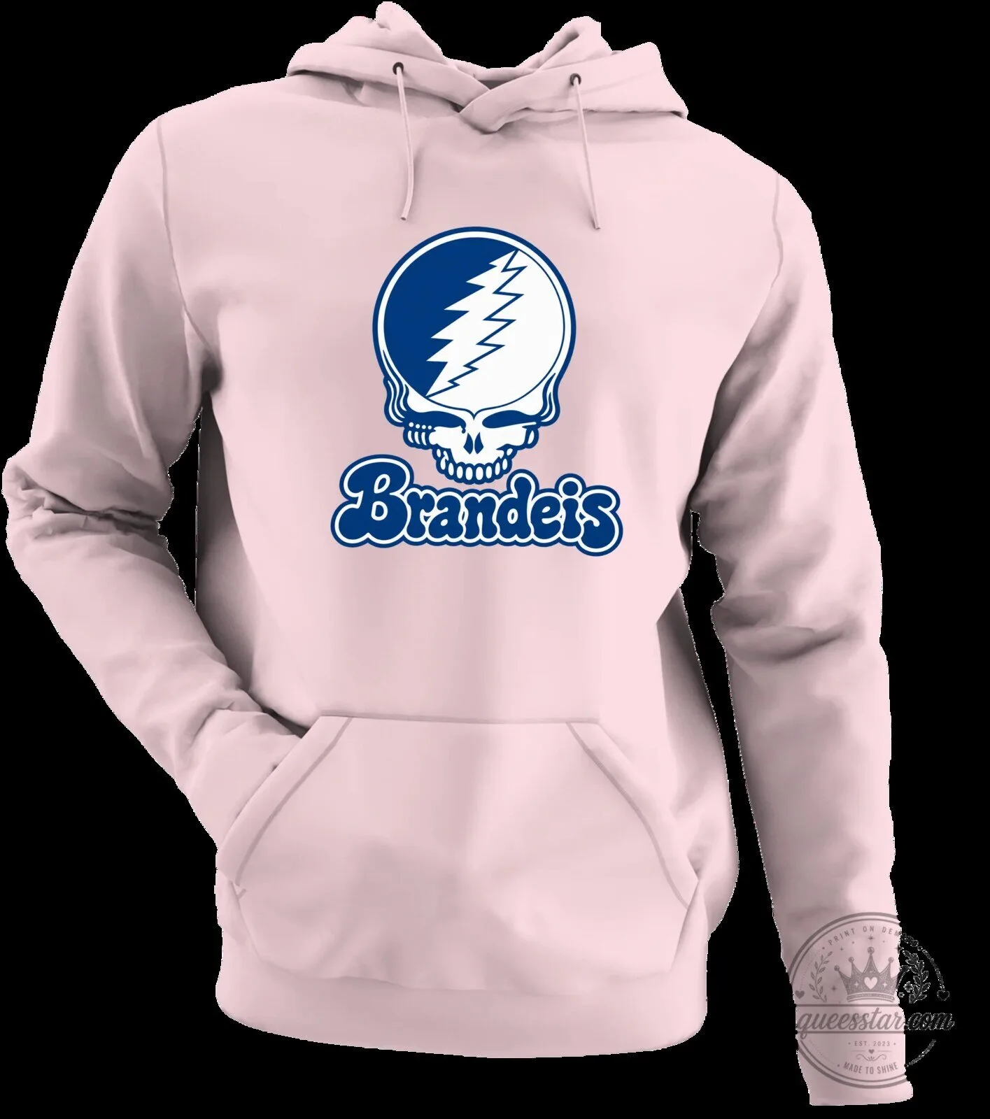 Brandeis University Grateful Dead Steal Your Face Skull Logo Hoodie 13 Brandeis University Grateful Dead Steal Your Face Skull Logo Hoodie