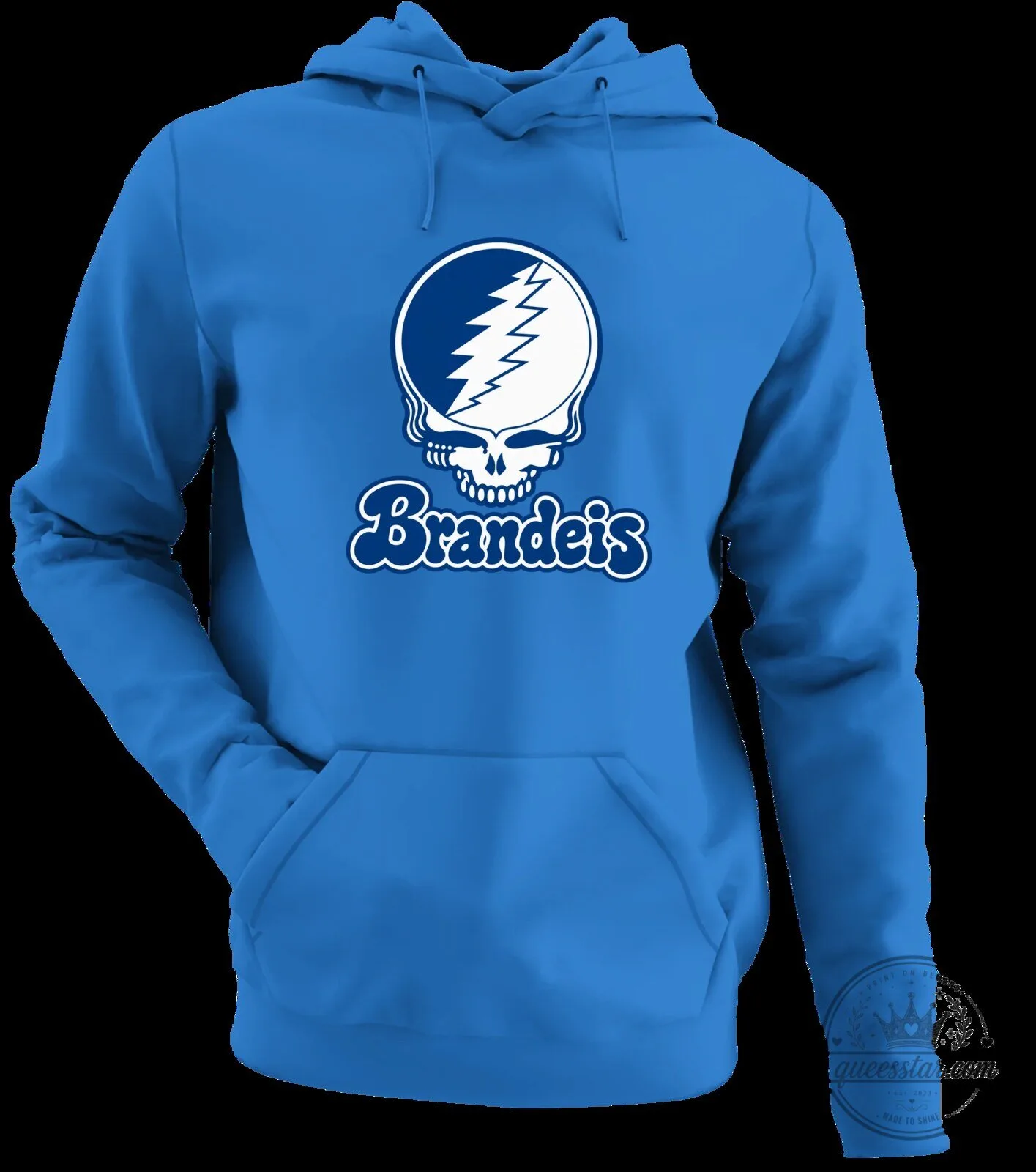 Brandeis University Grateful Dead Steal Your Face Skull Logo Hoodie 14 Brandeis University Grateful Dead Steal Your Face Skull Logo Hoodie