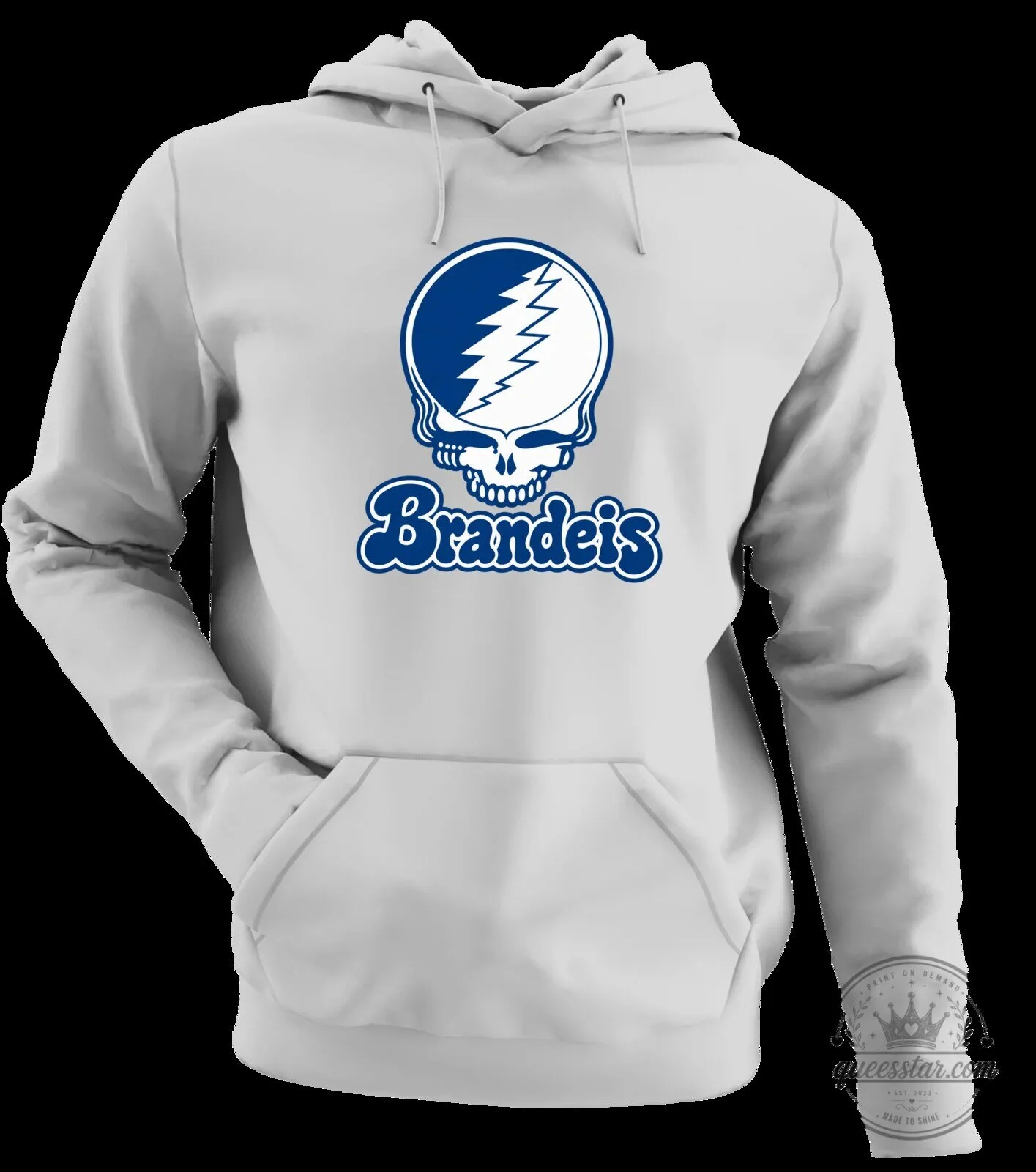 Brandeis University Grateful Dead Steal Your Face Skull Logo Hoodie 18 Brandeis University Grateful Dead Steal Your Face Skull Logo Hoodie