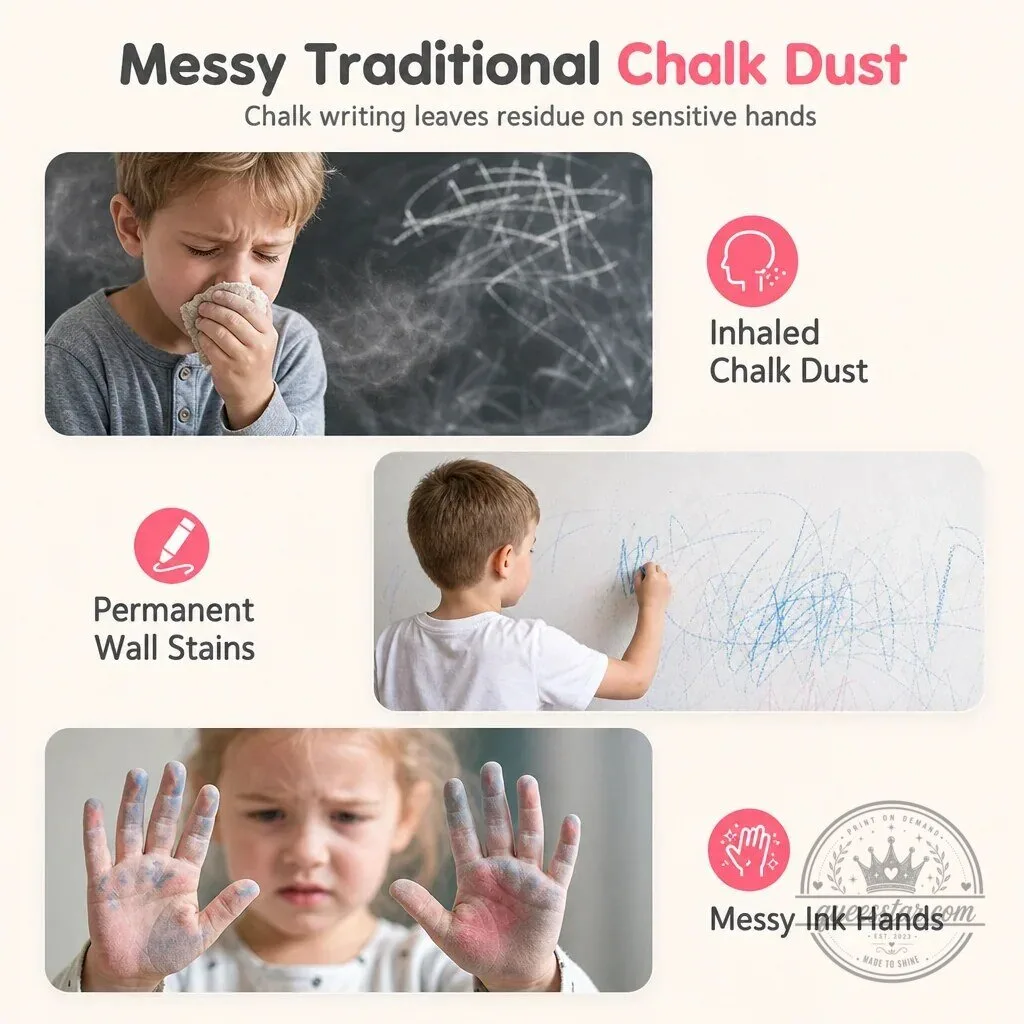 Kids Ergonomic Magnetic Drawing Board with Pen and Stamps 18 Kids Ergonomic Magnetic Drawing Board with Pen and Stamps