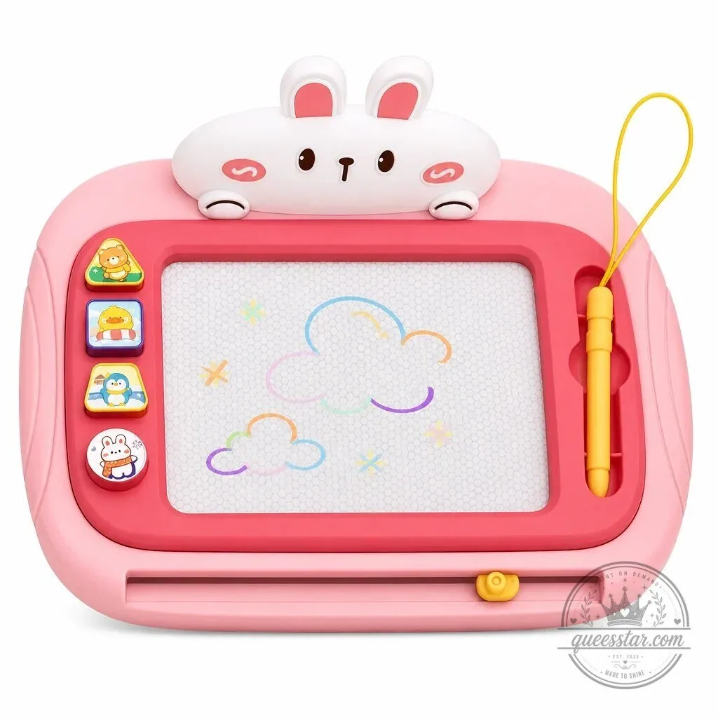 Kids Ergonomic Magnetic Drawing Board with Pen and Stamps 28 Kids Ergonomic Magnetic Drawing Board with Pen and Stamps