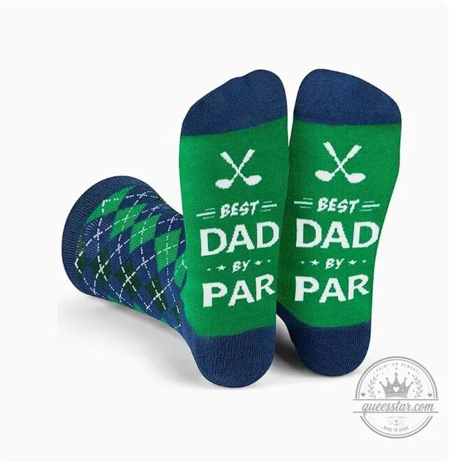 Frustrated Golfer Novelty Socks, Funny Golfing Men's Crew Socks, Golf Lover Gift 10 Frustrated Golfer Novelty Socks, Funny Golfing Men