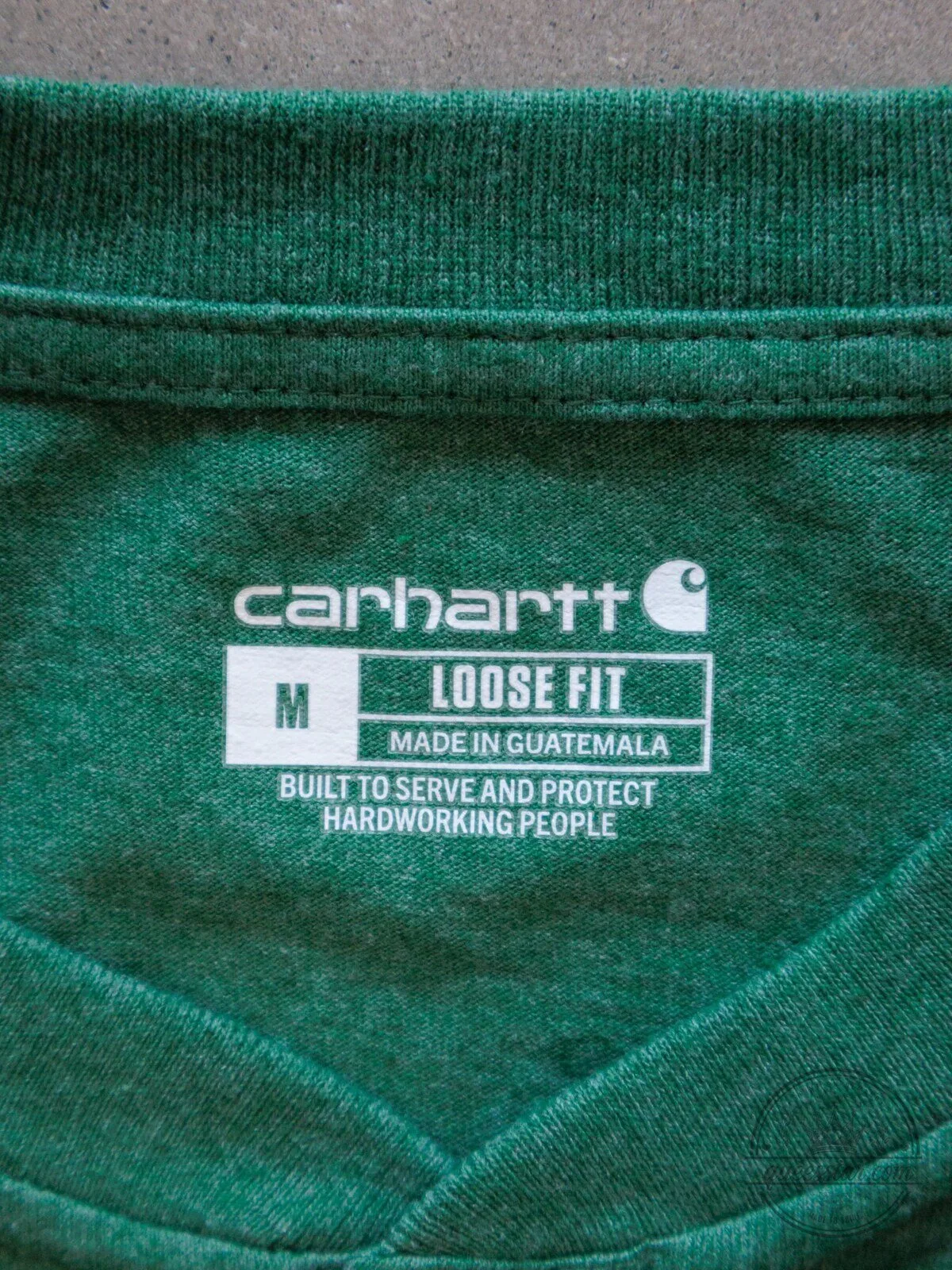 Carhartt Green Henley Long Sleeve T-Shirt with Chest Pocket 5 Carhartt Green Henley Long Sleeve T-Shirt with Chest Pocket